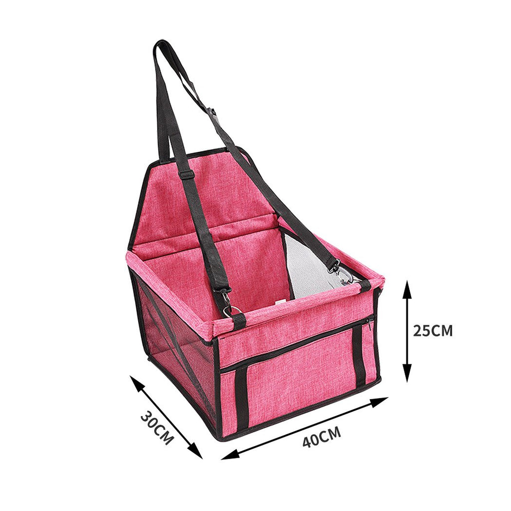 PaWz Pet Car Booster Seat Puppy Cat Dog Auto Carrier Travel Protector