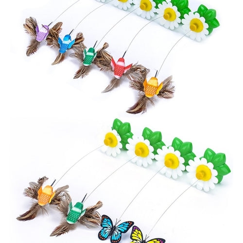 Hot sale Colorful Butterfly Funny dog Cat Toys